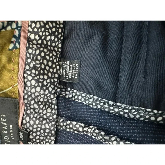 Ted Baker London Men's Blue Pant Size 30R - Picture 4 of 11
